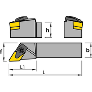 Klemmhalter DDJN-L 2525 M15, 93°, für DN.15